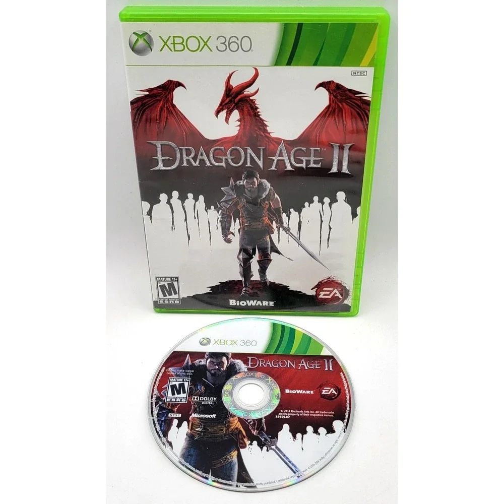 Dragon Age II (Microsoft Xbox 360, 2011) GAME & CASE‎